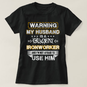 Camiseta El cuidado de mi marido es cerrajero loco