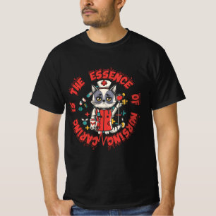 Camiseta El Cuidado Es La Esencia De La Enfermería