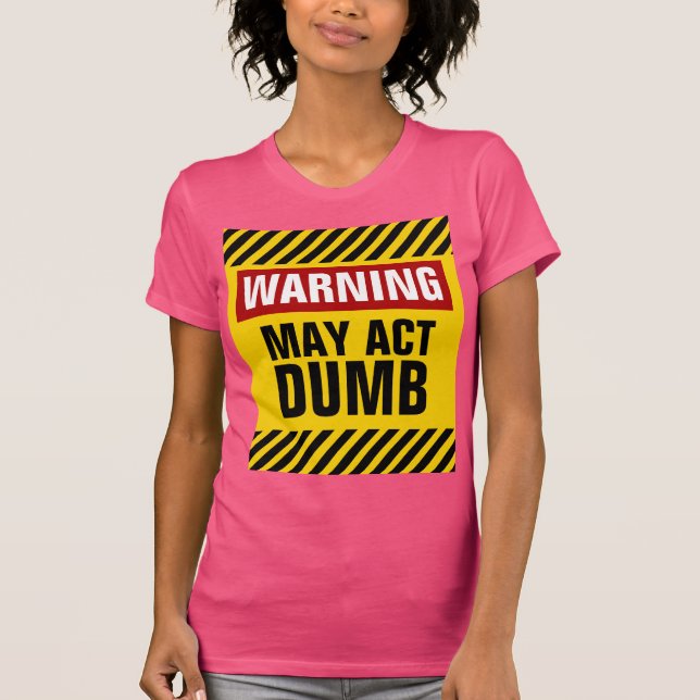 Camiseta El cuidado puede actuar mudo (Anverso)