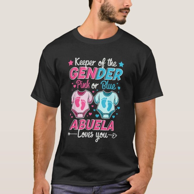 Camiseta El Cuidador De Género Revela Amores De Abuso Rosa  (Anverso)