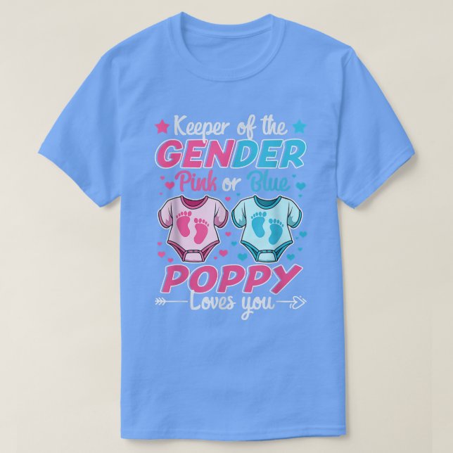Camiseta El Cuidador De Género Revela Amores De Adormidera  (Diseño del anverso)