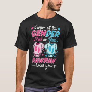 Camiseta El Cuidador De Género Revela Amores De Pawpaw Rosa