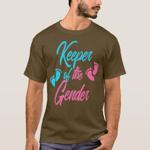 Camiseta El Cuidador De La Invitación De Los Niños Revela E