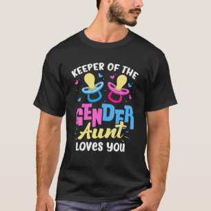 Camiseta El Cuidador De La Tía De Género Te Ama Rosa O Azul