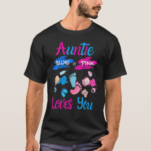 Camiseta El Cuidador Del Género Ama A La Tía Rosa O Azul Y