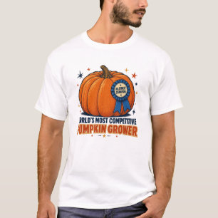 Camiseta El cultivador de calabazas más competitivo del mun