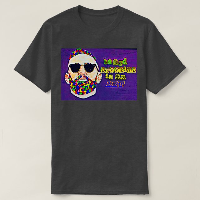 Camiseta El Cultivo De Barbas Es Un Arte Clásico De La Bahí (Diseño del anverso)