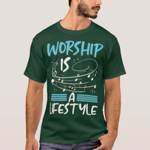 Camiseta El culto al cristianismo es una nota musical de es