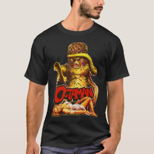 Camiseta El culto retro octamano clásico del género del mon