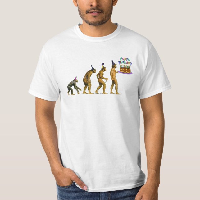 Camiseta El cumpleaños de Charles Darwin - 12 de febrero (Anverso)