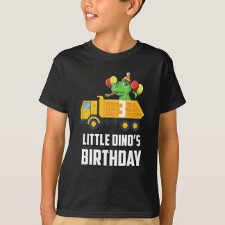 Camiseta El cumpleaños de Little Dino, regalo de adolescent