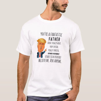 Camiseta El cumpleaños del padre de Trump es divertido