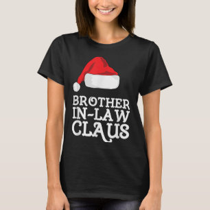 Camiseta El cuñado Claus Navidades Santas Pajama Famil