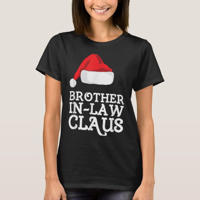 Camiseta El cuñado Claus Navidades Santas Pajama Famil (Anverso)