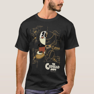 Camiseta El Cuphead Show Cuphead Schemetch Pullover