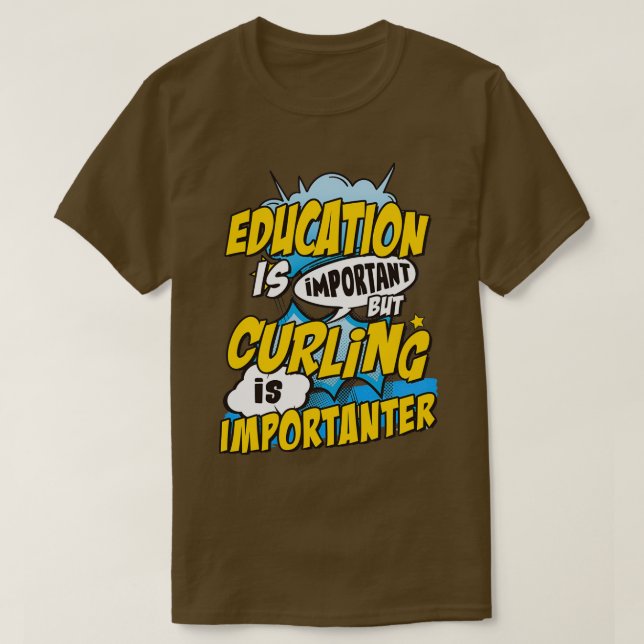 Camiseta El curado es importante (Diseño del anverso)