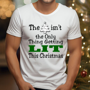 Camiseta El curioso árbol de Navidad no es sólo lo que se e