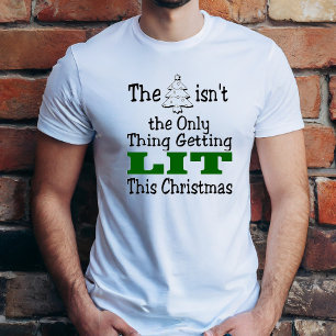 Camiseta El curioso árbol de Navidad no es sólo lo que se e