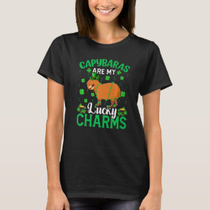 Camiseta El Curioso Chigüiro Es Mi Lucky Charms Capybara St