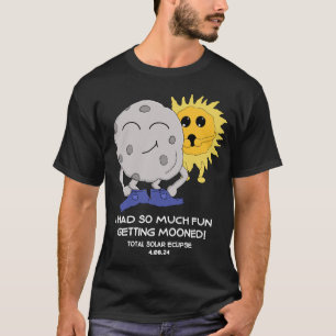 Camiseta El curioso eclipse 2024 que se vuelve Chiste aband