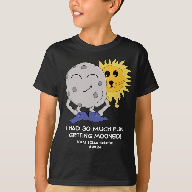 Camiseta El curioso eclipse 2024 que se vuelve Chiste aband (Anverso)