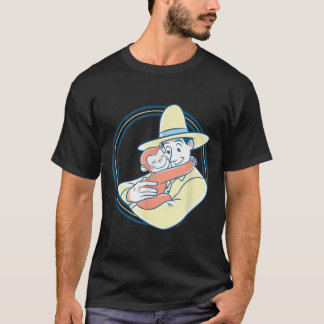 Camiseta El curioso George El hombre con el abrazo del Gorr