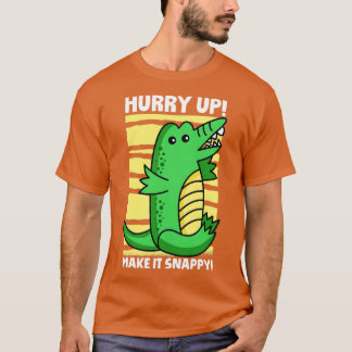 Camiseta El curioso lagarto Lover y el cocodrilo de los niñ