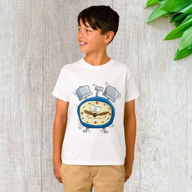 Camiseta El curioso reloj de alarma de Personalizado Quirky (Subido por el creador)