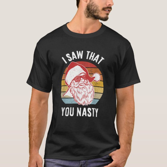Camiseta El curioso Santa I Vi Que Te Encantaba (Anverso)