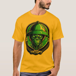 Camiseta El Curioso Verdes Wanderer