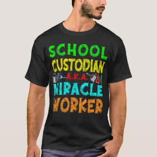 Camiseta El Custodio de la Escuela Janitor A.K.A. Milagro