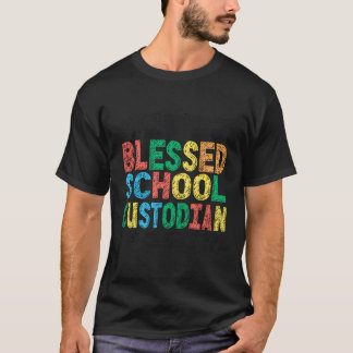 Camiseta El Custodio Escolar Janitor Faith Christian BlessS