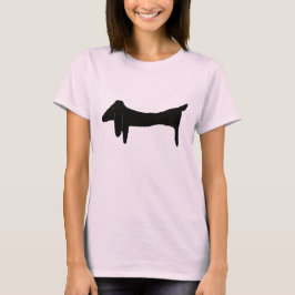 Camiseta El Dachshund Negro