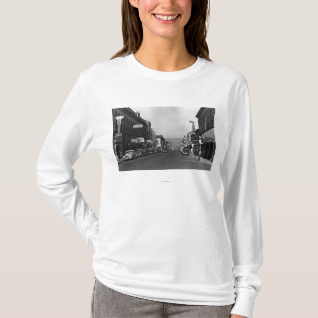 Camiseta El Dalles, opinión de la ciudad de la calle (Anverso)