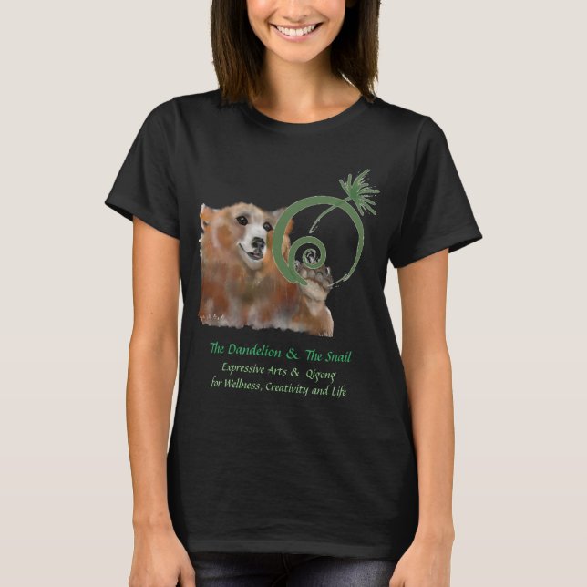 Camiseta El Dandelion y el caracol, el oso (Anverso)