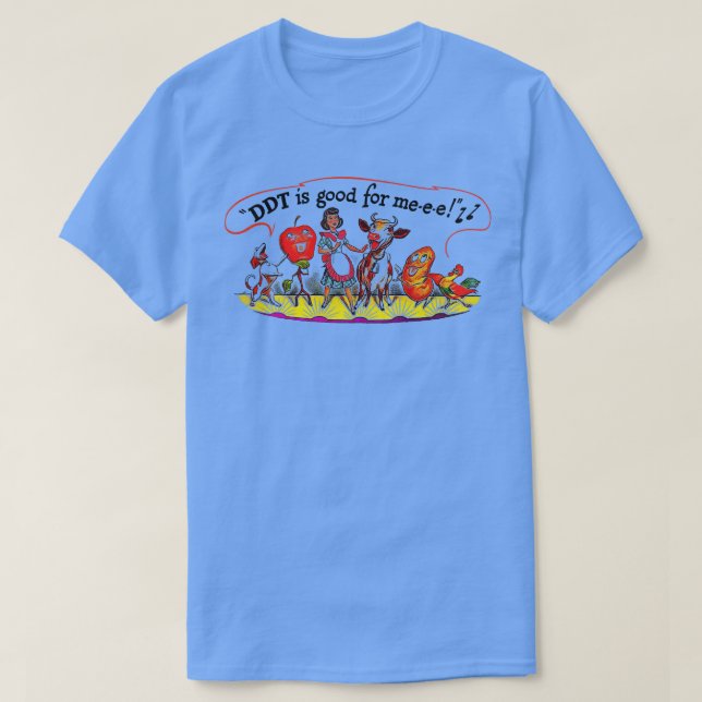 Camiseta El DDT Me Es Bueno (Diseño del anverso)