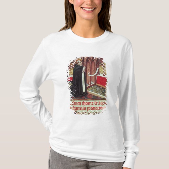 Camiseta EL de Aquinas'Libro de Horas de Alfonso (Anverso)