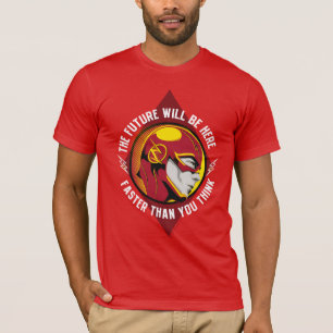 Camiseta El   de destello "el futuro estarán aquí "