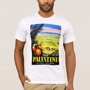 Camiseta El ~ de Palestina de la visita considera la
