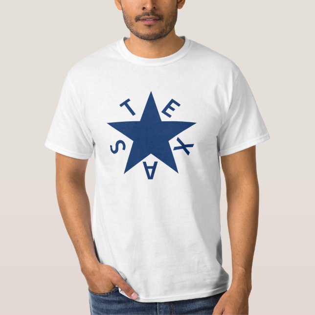 Camiseta El De Zavala (Primera República de Bandera de Texa (Anverso)