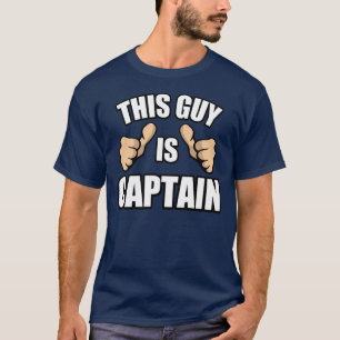 Camiseta El decir divertido del capitán del barco: Este