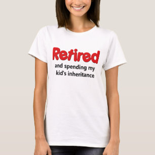 Camiseta El decir divertido del retiro