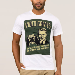 Camiseta El decir divertido del videojuego