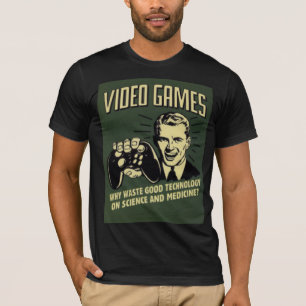 Camiseta El decir divertido del videojuego