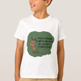 Camiseta El decir divertido travieso del regalo del impulso
