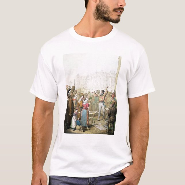 Camiseta El d'Ecole de Quai, París, 1831 (Anverso)