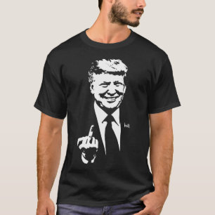Camiseta El dedo medio Trump en las elecciones estadouniden