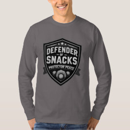 Camiseta El defensor del día del padre de los refrigerios