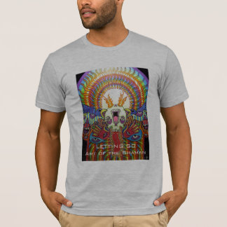 Camiseta El dejar va arte del ~ del Shaman