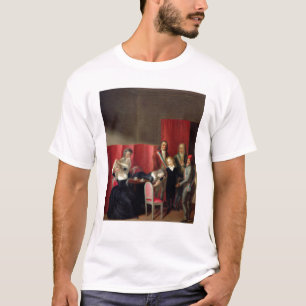Camiseta El delfín tomado de su familia, el 3 de julio de